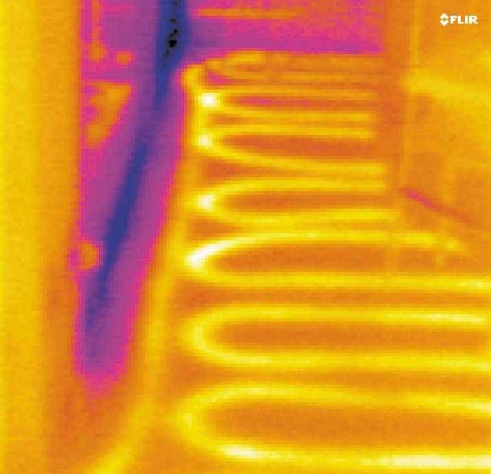 Thermographie / Fubodenheizung