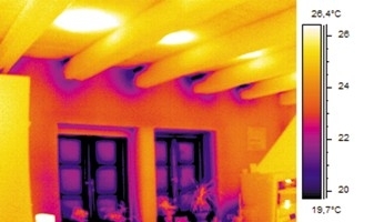 Thermographie in Verbindung mit Blower-Door Verfahren